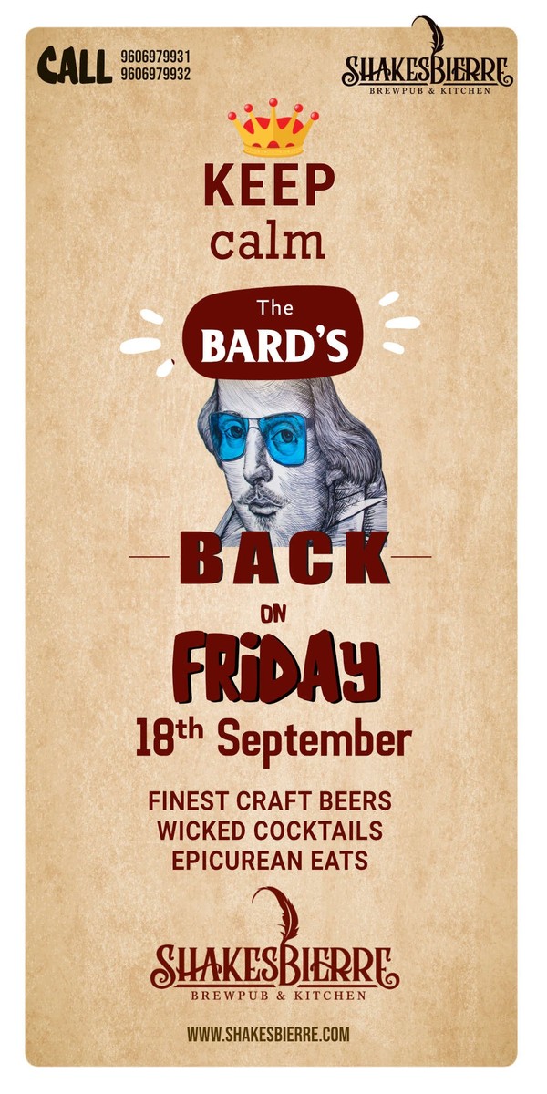 ShakesBierre Microbrewery Social Media &amp; Events Designs Image 13